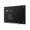 Scritto® Glassboard Black 90 x 120 cm - 0