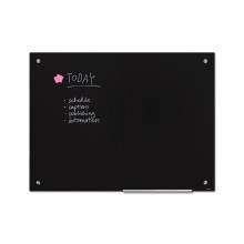 Scritto® Glassboard Black 90 x 120 cm