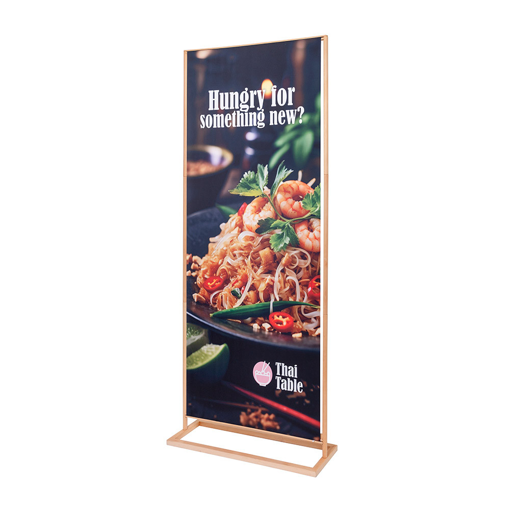 Banner Stand Rustic 85 x 200 cm – Ansicht 2