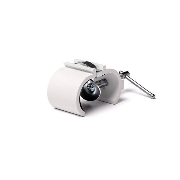 Wall Light Clamp Tube White