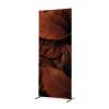 Textile Room Divider Deco 100-200 Double Botanical Red/Rust Leaves ECO print material - 1
