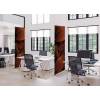 Textile Room Divider Deco 100-200 Double Botanical Red/Rust Leaves ECO print material - 11