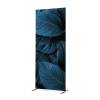 Textile Room Divider Deco 100-200 Double Botanical Red/Rust Leaves ECO print material - 2