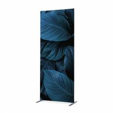 Textile Room Divider Deco 100-200 Double Botanical Blue Leaves ECO print material