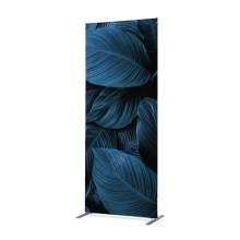 Textile Room Divider Deco 85-200 Double Botanical Blue Leaves ECO print material