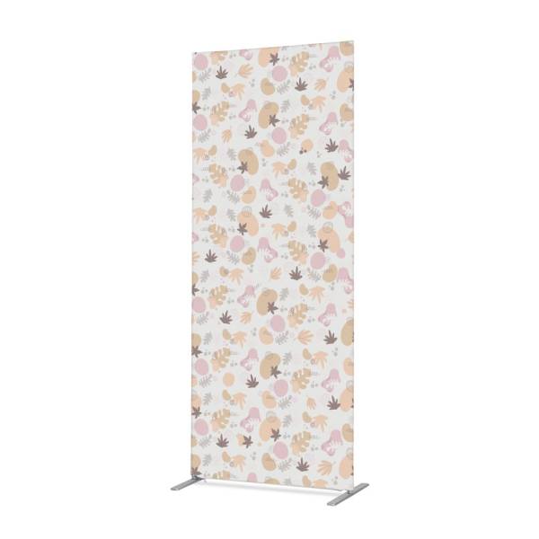 Textile Room Divider Deco Foya Flowers