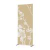 Textile Room Divider Deco 100-200 Double Abstract Japanese Cherry Blossom Green ECO print material - 2