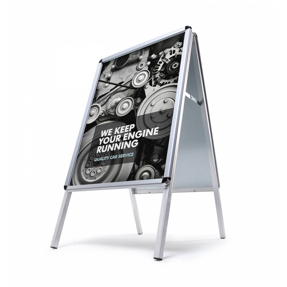 A2 A-Board Pavement Sign Snap Frame Display Stand 