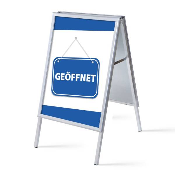 A-Board A1 Complete Set Open Blue German