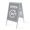 A-Board A1 Complete Set Open 24/7 Red Spanish - 0