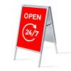 A-Board A1 Complete Set Open 24/7 Red Spanish - 7