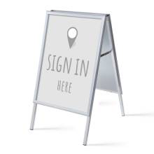 A-board Complete Set Sign In Here