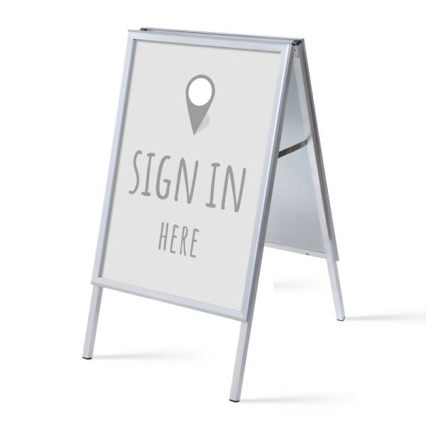 A-board Complete Set Sign In Here