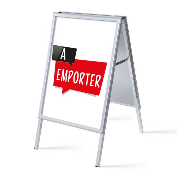 A-Board A1 Complete Set Take Away White French