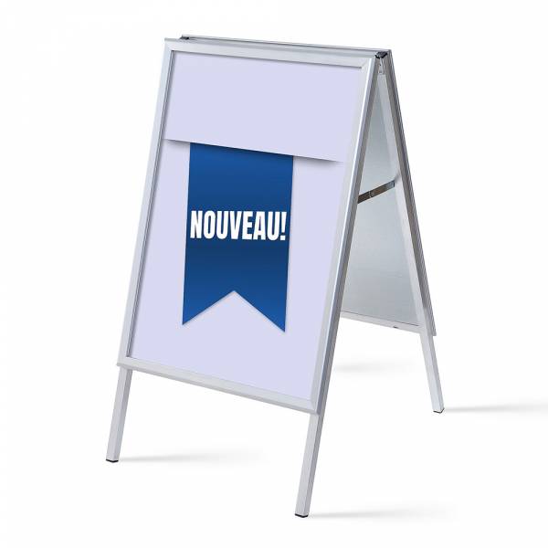A-board A1 Complete Set New Blue French