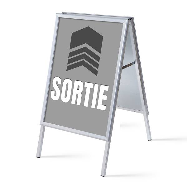 A-Board A1 Complete Set Exit Grey French