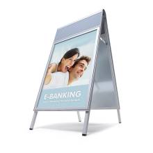 Design Compasso® A-Board With Logo Panel
