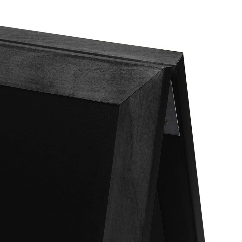 Kundenstopper Tafel Holz Schwarz (55x85) – Ansicht 5