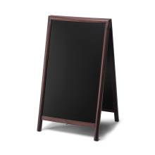Natura Chalk A-Board 68 x 120 cm Dark Brown