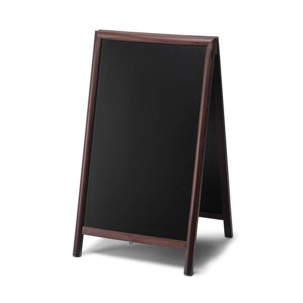 Natura Chalk A-Board 68 x 120 cm Dark Brown