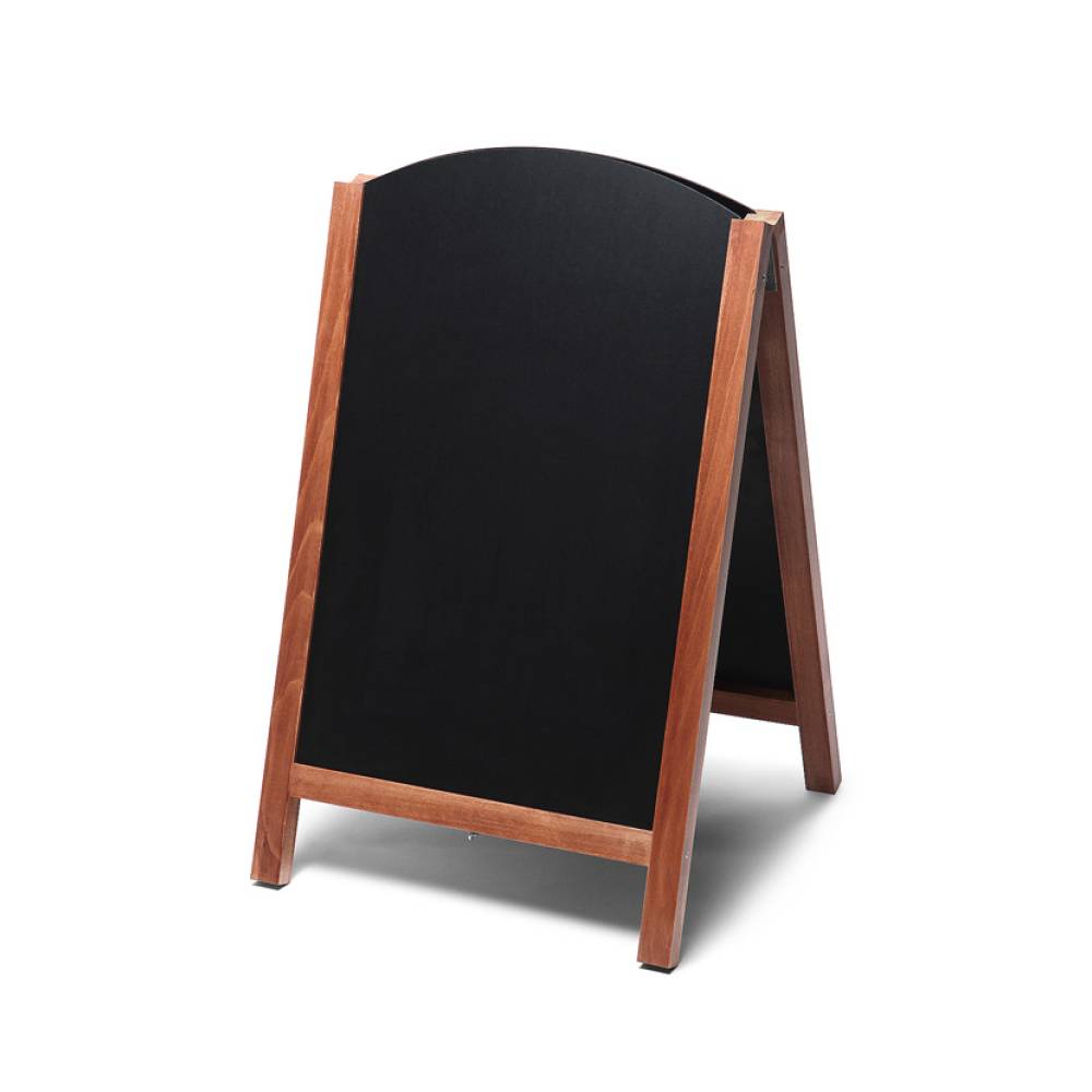 Kundenstopper Tafel Holz Fast Switch Hellbraun (55x85) – Ansicht 3