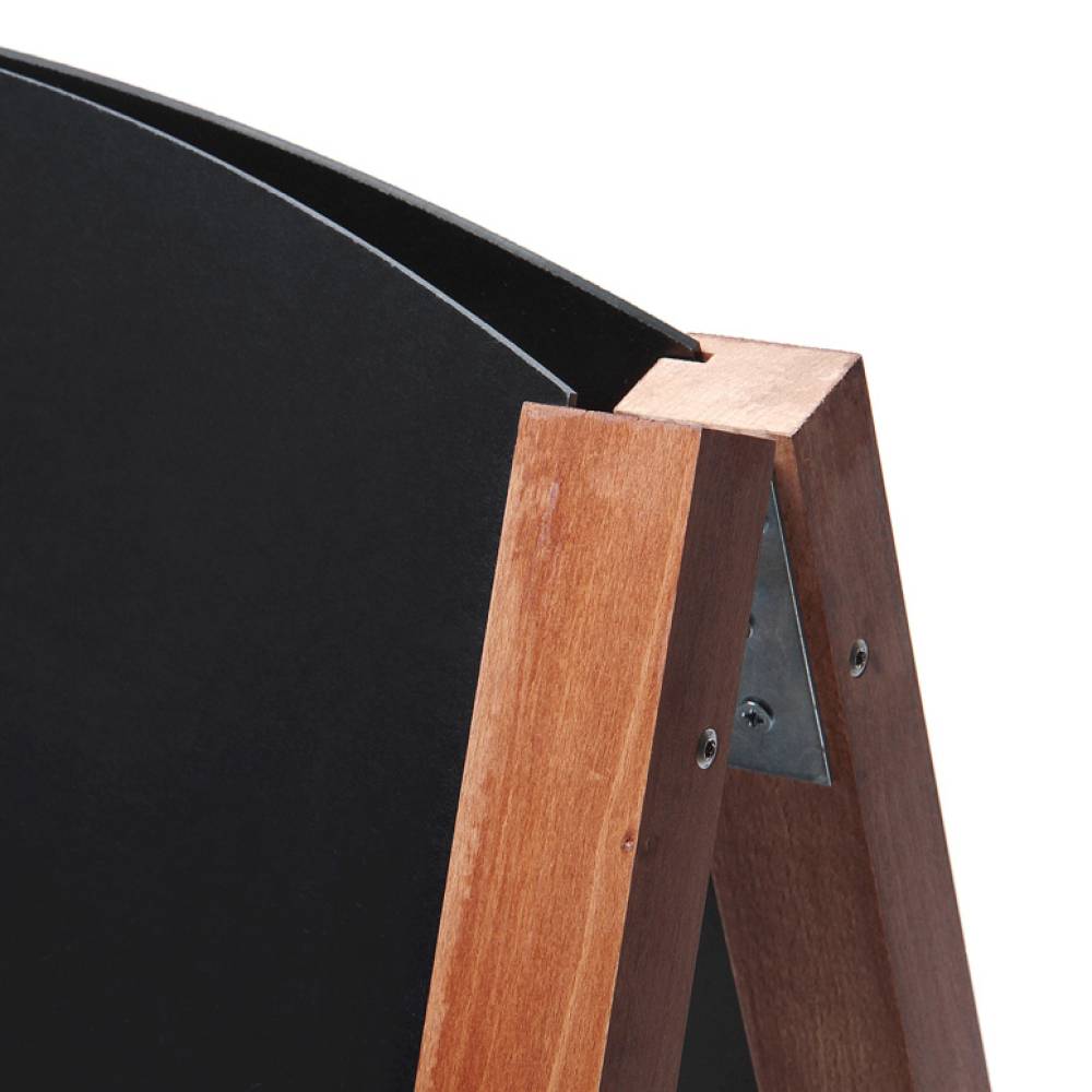 Kundenstopper Tafel Holz Fast Switch Hellbraun (55x85) – Ansicht 5