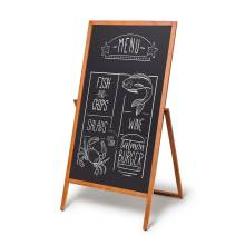 Wooden A-Board Flip 68 x 140 cm Light Brown