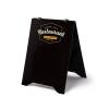 A-Board Grab &amp; Grip Black 50 x 70 cm - 1