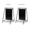 Chalk A-Board Swing 50 x 70 cm Black - 8