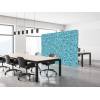 Textile Room Divider 150-150 Double Dots Colour Earth - 7