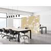 Textile Room Divider Abstract Japanese Blossom - 12