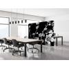 Textile Room Divider Abstract Japanese Blossom - 13