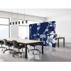 Textile Room Divider Abstract Japanese Blossom - 14