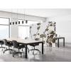 Textile Room Divider Abstract Japanese Blossom - 15