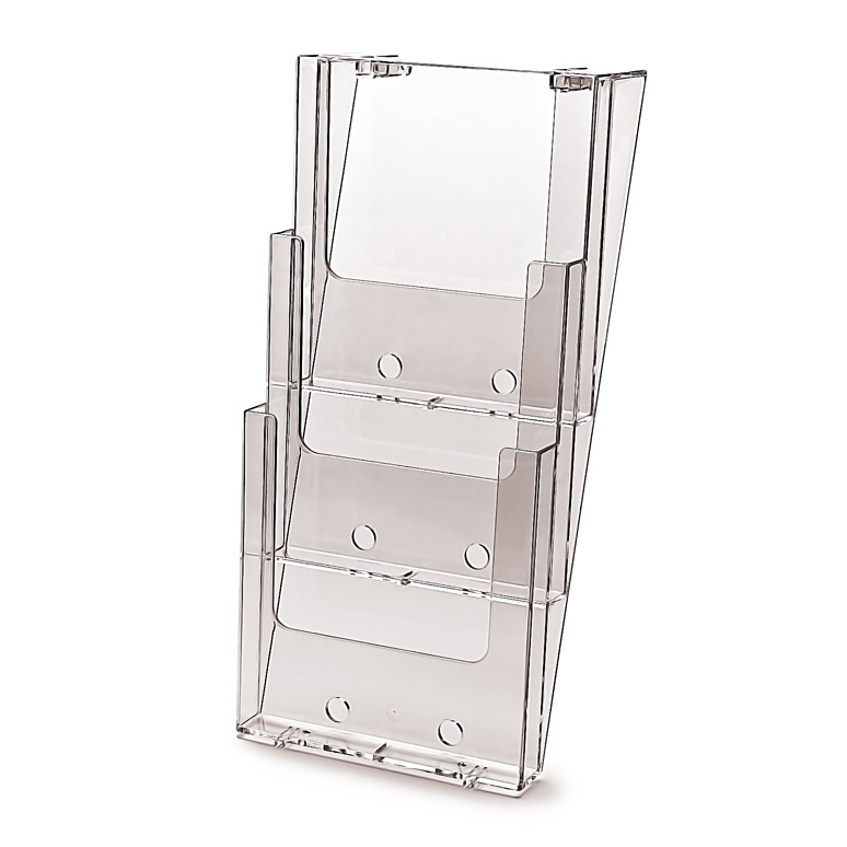 Taymar® Prospekthalter Wand 3x A4 Hoch