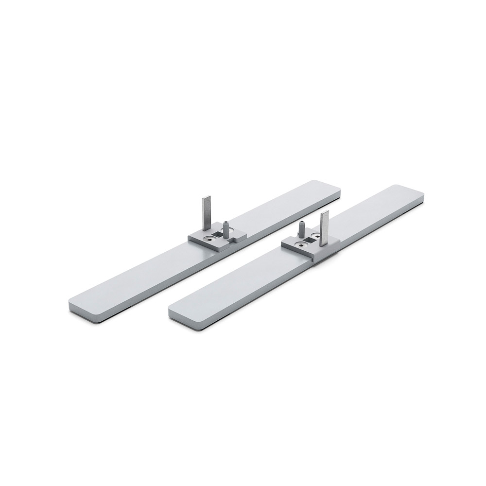 FlexFrame Doppel Fuss Einzelrahmen Silber