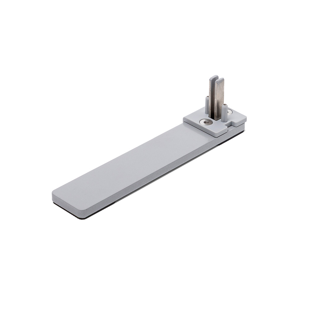 FlexFrame Full Foot Double Frame Silver | Showdowndisplays.eu