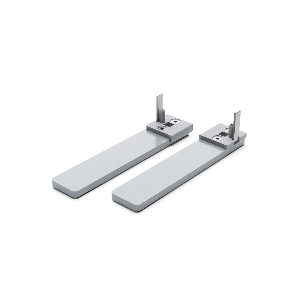 FlexFrame Halb Fuss Einzelrahmen Silber
