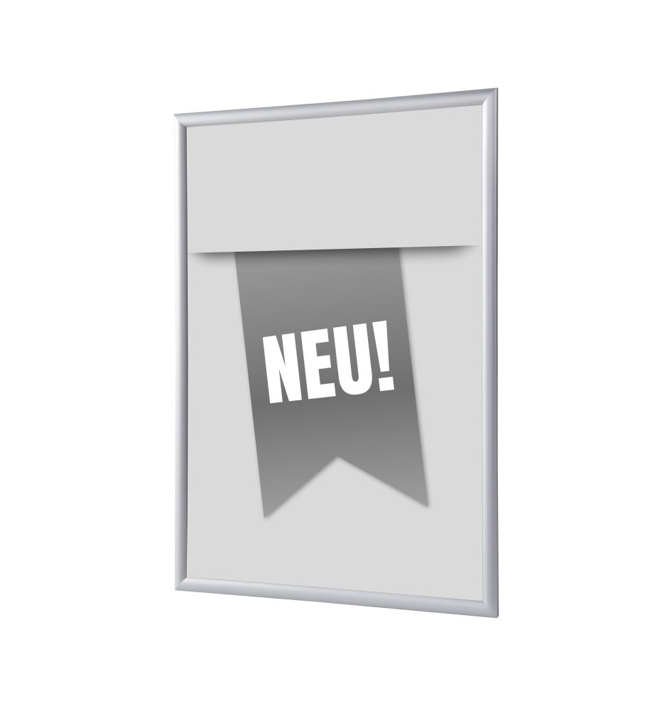 Klapprahmen A1 Komplett-Set Neu Grau Deutsch
