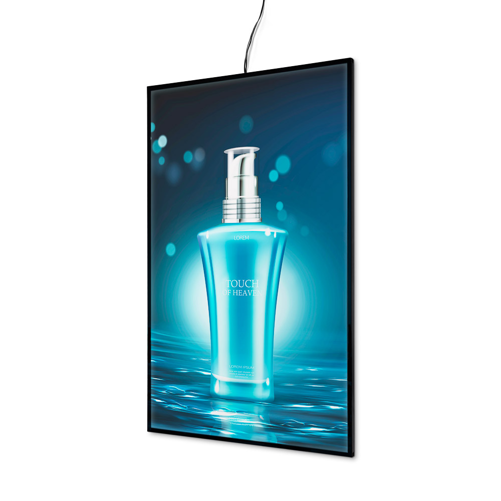 LED Slide In Frame Slim Showdowndisplays.eu