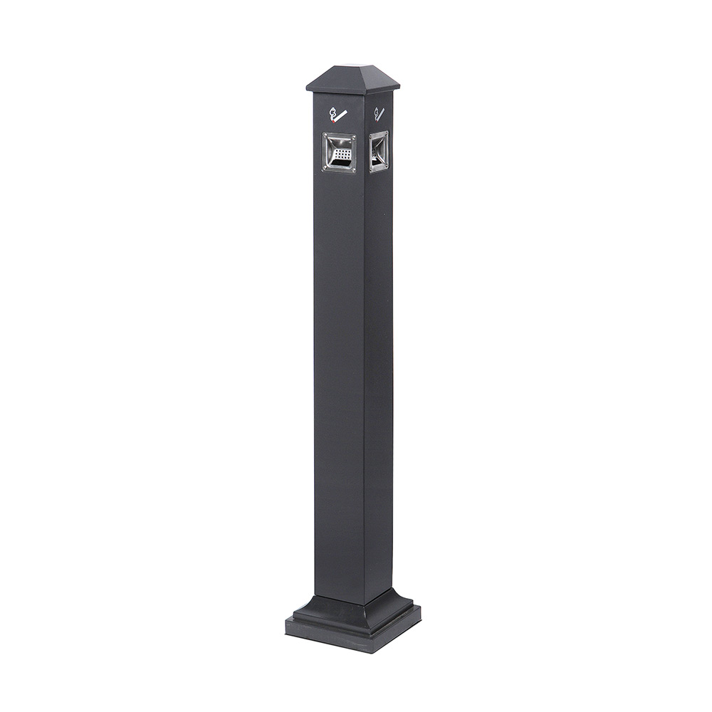 Standaschenbecher Schwarz