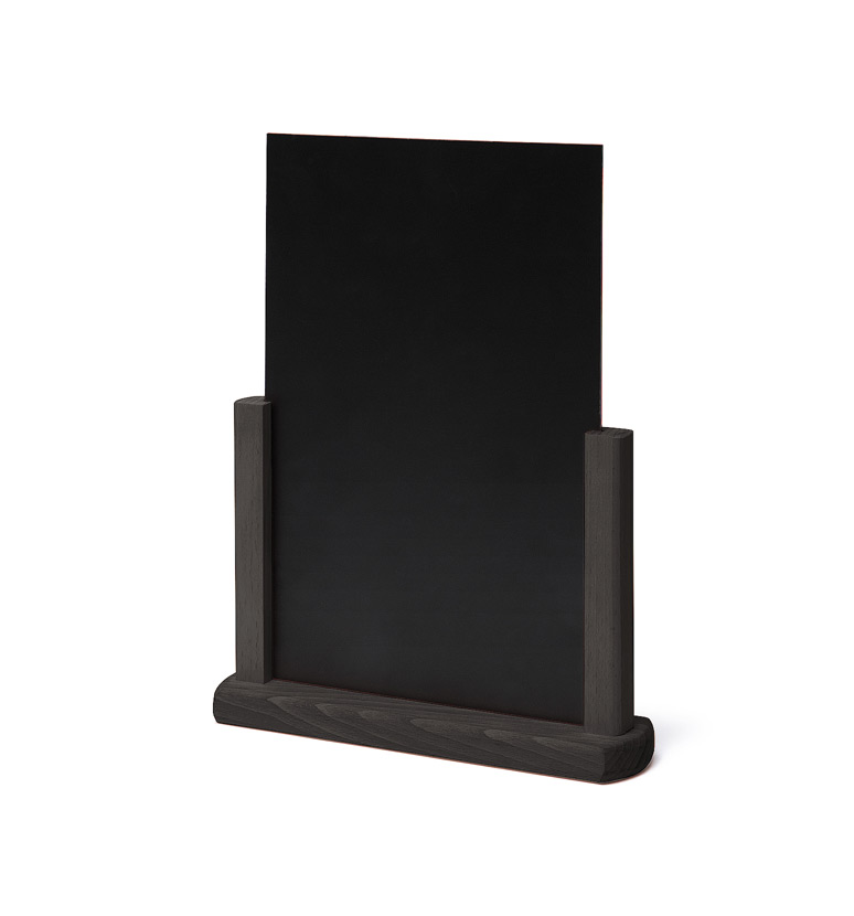 Natura Tisch Kreidetafel A4 Schwarz