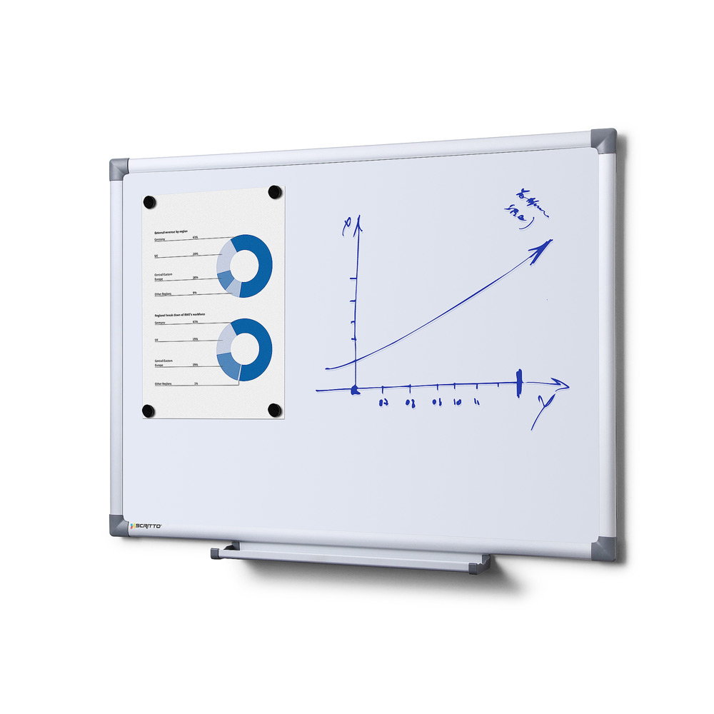Scritto® Economy Weissboard 60 x 45 cm