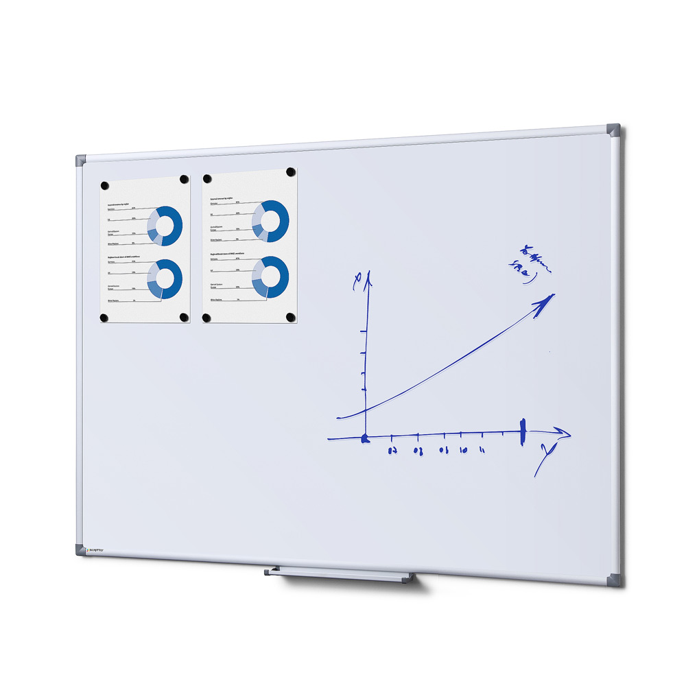 Scritto® Economy Weissboard 90 x 120 cm