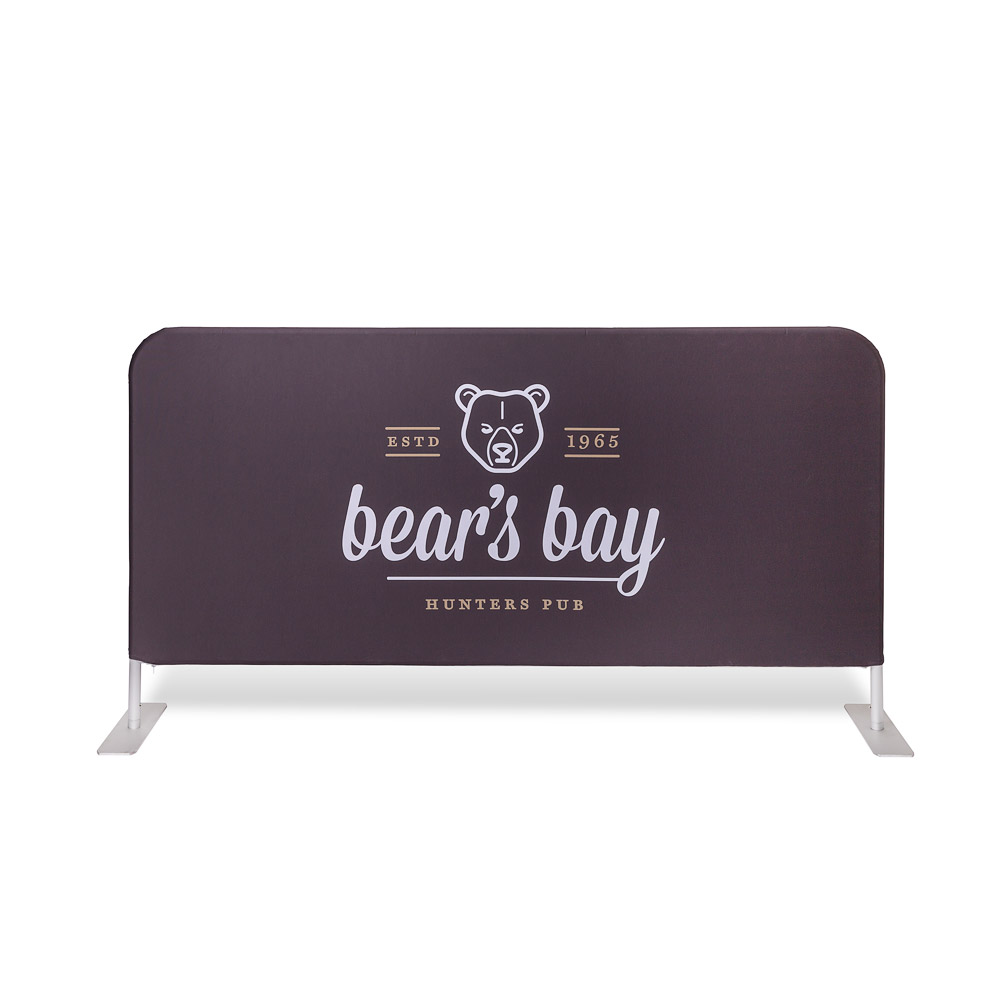 ZipperBarrier Graphic DoubleSided Showdowndisplays.eu