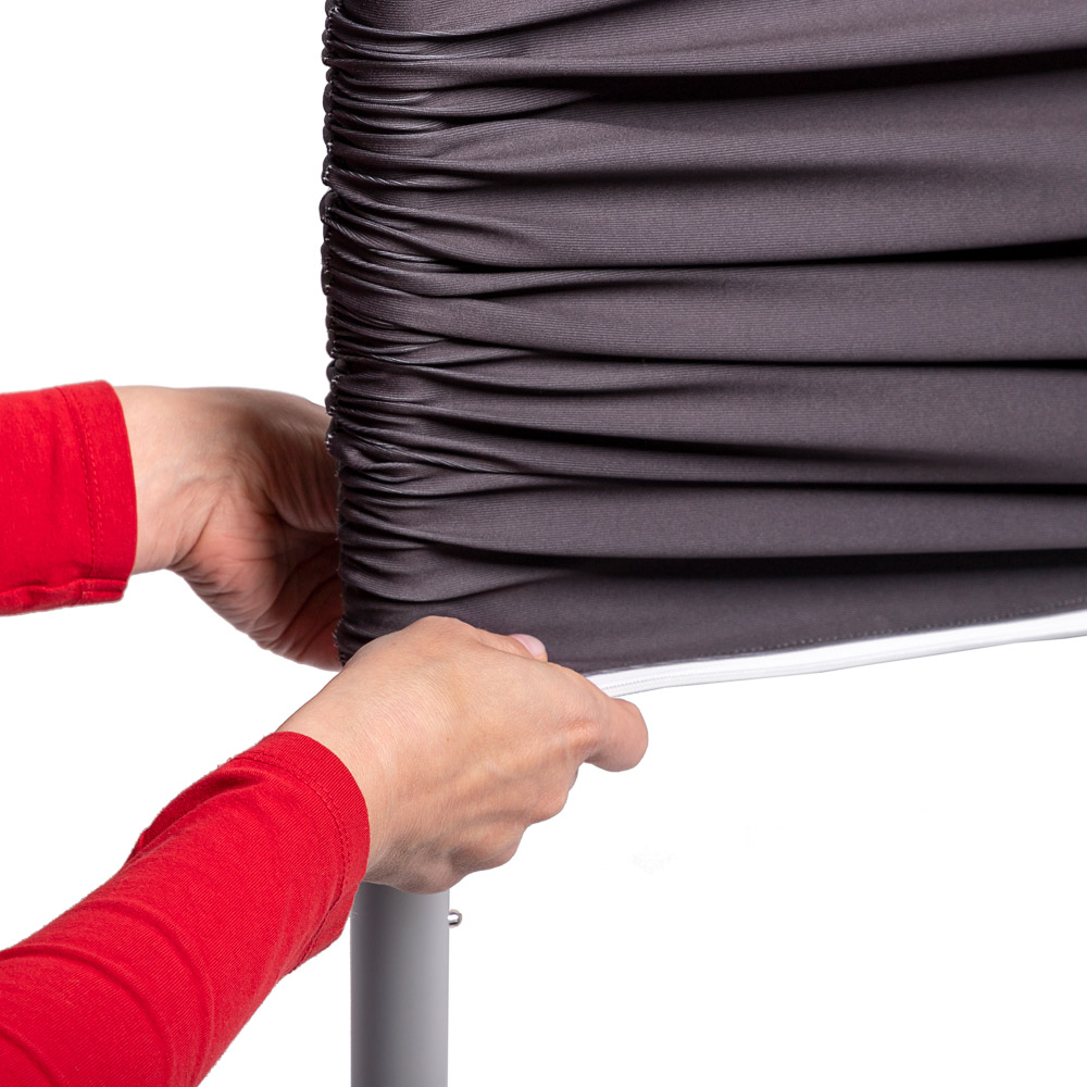 ZipperBarrier 198 x 105 cm Showdowndisplays.eu