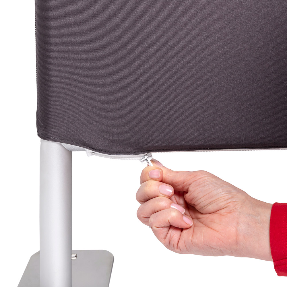 ZipperBarrier 198 x 105 cm Showdowndisplays.eu